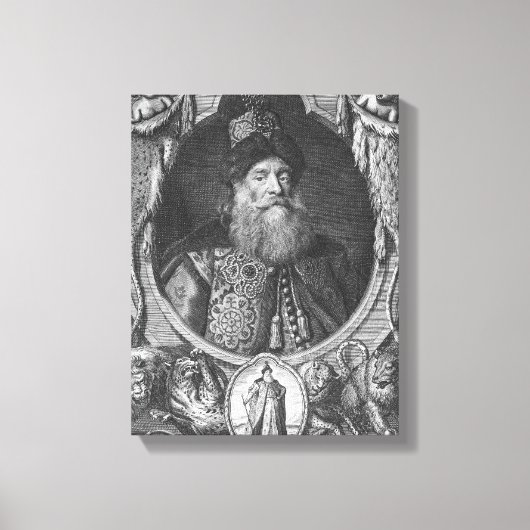 Peter John Potemkin, gegraveerd door R. White Canvas Afdruk (Voorkant)