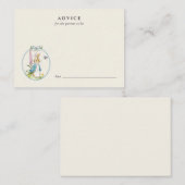  Peter konijn Advies voor baby boy (Voorkant / Achterkant)