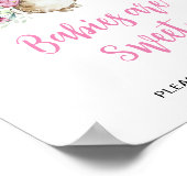 Peter Konijn Baby's zijn Zoet Poster (Hoek)