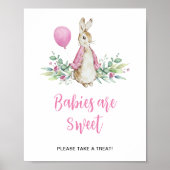 Peter Konijn Baby's zijn Zoet Poster (Voorkant)