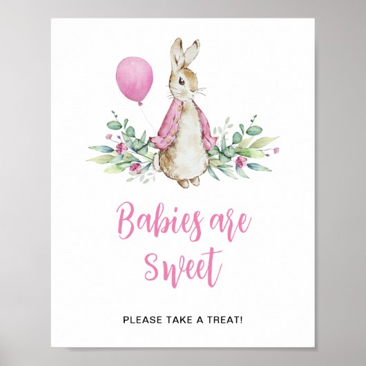 Peter Konijn Baby's zijn Zoet Poster (Voorkant)