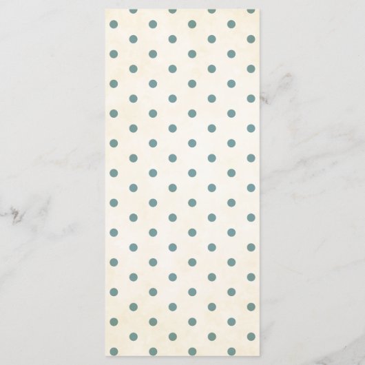  Peter Konijn Blauw Baby shower Menu (Achterkant)