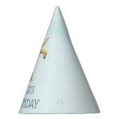 Peter Konijn Blauw Jongen Verjaardagspapier Feesthoedjes (Rechts)