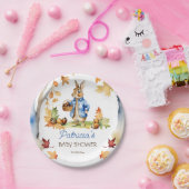Peter konijn herfst baby shower servies papieren bordje (Feest)