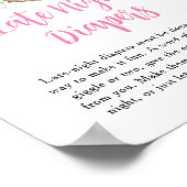 Peter Konijn Late Night Luiers Teken Poster (Hoek)