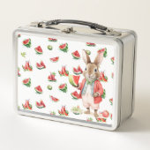 Peter konijn met rijpe watermeloen (Voorkant)