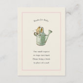 Peter Konijn Roze Ivoor  Baby Boek Informatiekaartje (Voorkant)