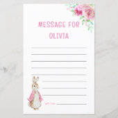 Peter konijn | Tijdcapsulebericht Verjaardag (Voorkant)