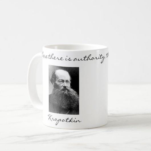 Peter Kropotkin Anarchist citeert Mok (Voorkant links)