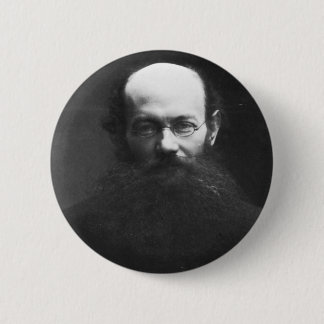 Peter Kropotkin-knop Ronde Button 5,7 Cm