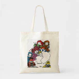 Peter Max 60-stijl Dolls Bag Tote Bag