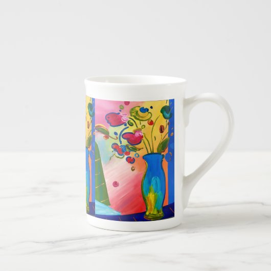 Peter Max Geïnspireerde Mok Cup Boone China (Rechts)