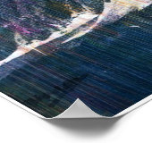 Peter Max Glacier Nationaal Park Montana Poster (Hoek)