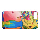 Peter Max inspireerde iPhone 7 Hoesje (Achterkant (Horizontaal))