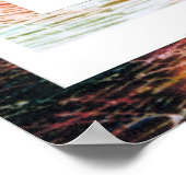 Peter Max oorspronkelijk getekend acrylschilderij Poster (Hoek)