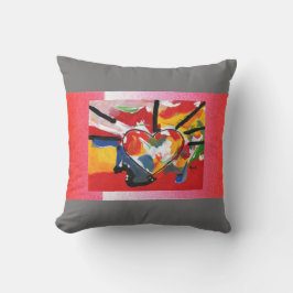 Peter Max stijlkunstwerk American MoJo Pillow Kussen