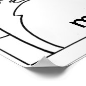 Peter Max tekentekening origineel Poster (Hoek)