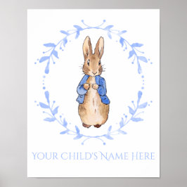 Peter met naam van het kind personalisatie   poster