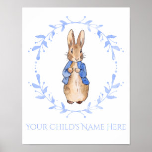 Peter met naam van het kind personalisatie poster
