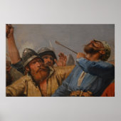 Peter Nicolai Arbo - De strijd tegen de Stamford B Poster (Voorkant)