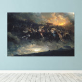 Peter Nicolai - Arbo De wilde jacht van Odin_Q9 Canvas Afdruk (Insitu (Houten vloer))