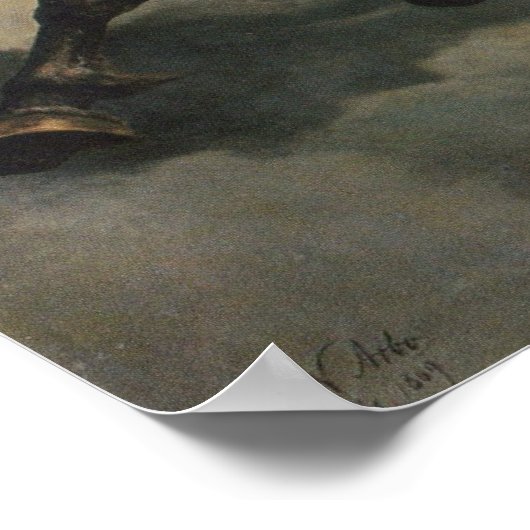 Peter Nicolai Arbo - Valkyrien Poster (Hoek)