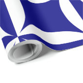 Peter overvallen om Paul Blue Pattern te betalen Cadeaupapier (Rol Hoek)