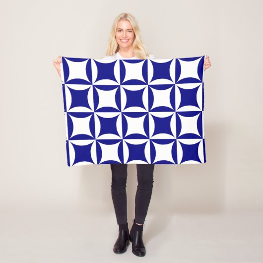 Peter overvallen om Paul Blue Pattern te betalen Fleece Deken (In situ)