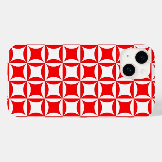 Peter overvallen om Paul Red Pattern te betalen Case-Mate iPhone Case (Achterkant (horizontaal))