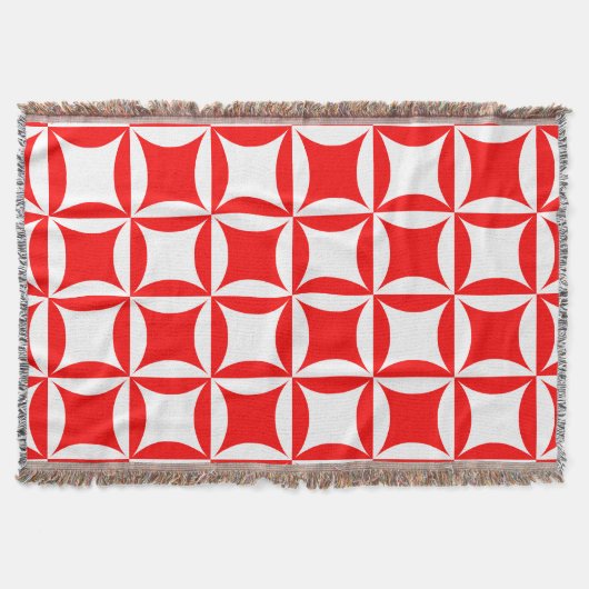 Peter overvallen om Paul Red Pattern te betalen Deken (Voorkant)