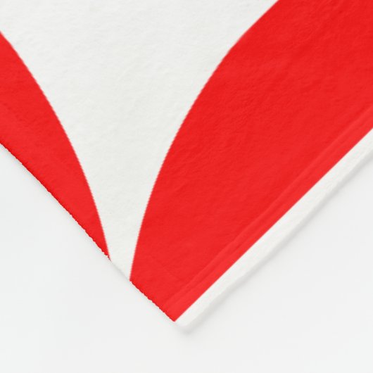 Peter overvallen om Paul Red Pattern te betalen Fleece Deken (Hoek)