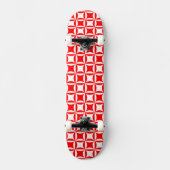Peter overvallen om Paul Red Pattern te betalen Persoonlijk Skateboard (Voorkant)