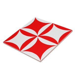 Peter overvallen om Paul Red Pattern te betalen Tegeltje