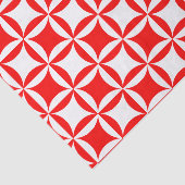 Peter overvallen om Paul Red Pattern te betalen Tissuepapier (Detail)