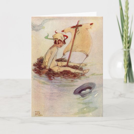  Peter Pan afbeelding kaart om aan te passen (Voorkant)