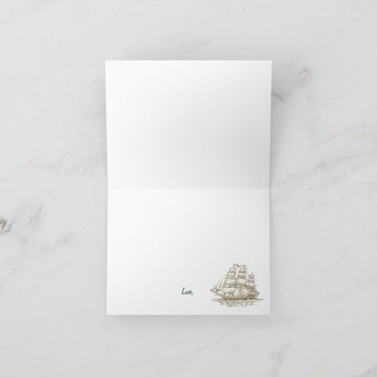 Peter Pan Baby shower bedankje Bedankkaart (Binnen)