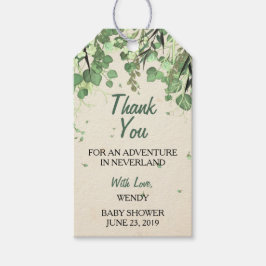 Peter Pan Baby shower Favor Tag Cadeaulabel