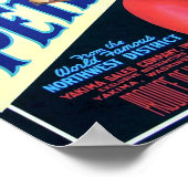 Peter Pan Brand Northwest Appels Yakima Washington Poster (Hoek)