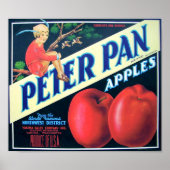 Peter Pan Brand Northwest Appels Yakima Washington Poster (Voorkant)
