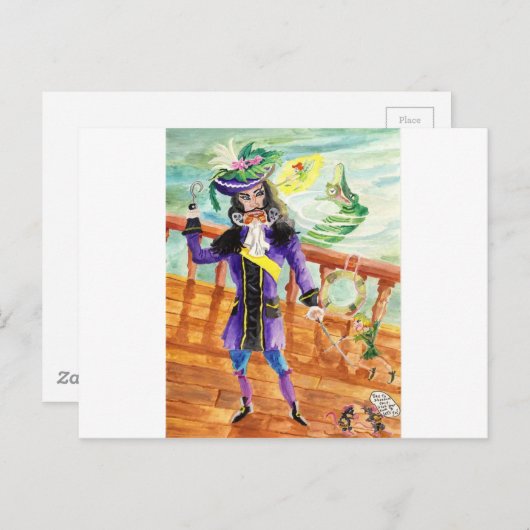 Peter Pan Briefkaart (Voorkant / Achterkant)