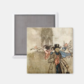 Peter Pan door Arthur Rackham Magneet (Voorkant / Achterkant)