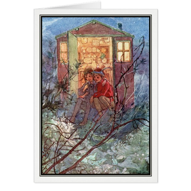 Peter Pan en Wendy door Alice B. Woodward (Voorkant)