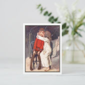 Peter Pan en Wendy door Alice B. Woodward Briefkaart (Staand voorkant)