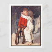 Peter Pan en Wendy door Alice B. Woodward Briefkaart (Voorkant)