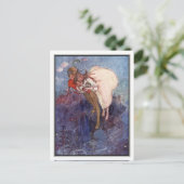 Peter Pan en Wendy door Alice B. Woodward Briefkaart (Staand voorkant)