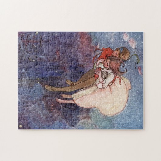 Peter Pan en Wendy door Alice B. Woodward Legpuzzel (Horizontaal)
