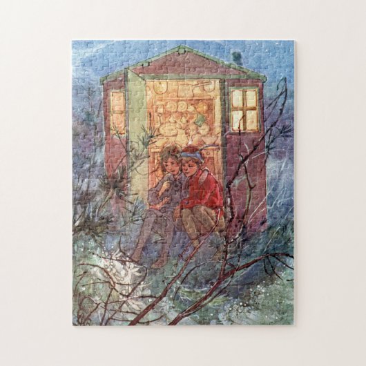 Peter Pan en Wendy door Alice B. Woodward Legpuzzel (Verticaal)