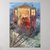 Peter Pan en Wendy door Alice B. Woodward Poster (Voorkant)