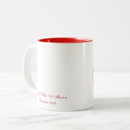 Peter Pan Herdenking Show Mok (Voorkant links)