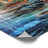 Peter Pan Hook's cove Tinker Bell schilderij Poster (Hoek)